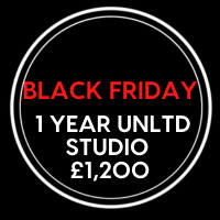 Black Friday 1 Year Unlimited Studio 2025