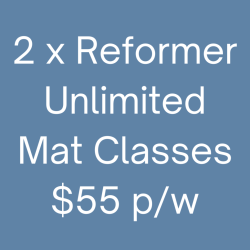 Buderim 2x Reformer & Unlimited Mat Classes Membership - $55 p/w