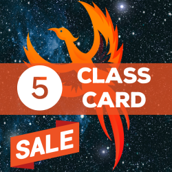 5 Class Card | Holiday Sale