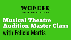 Master Audition Class with Felicia Martis