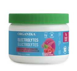 Organika Electrolytes Wild Raspberry 210g