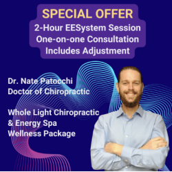 1 Hour Whole Light Chiropractic + 2 hour EESystem Session