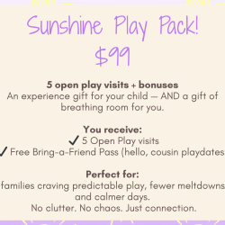 Black Friday Open Play Sale