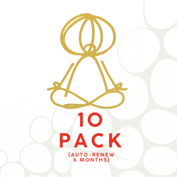 10-Class Pack Auto-Renew (6 Months)