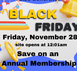 BLACK FRIDAY ANNUAL MEMBERSHIP 25