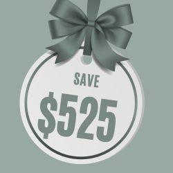 Holiday 1-Hour Private Bundle SAVE $525!