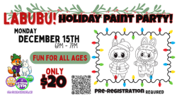 Labubu Holiday Paint Party