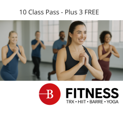 10 Class Pass - Plus 3 FREE All-Class Pass