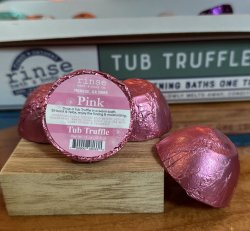 Rinse Tub Truffle: Pink