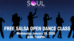 FREE SALSA OPEN DANCE CLASS