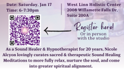 Sacred Sound Bath: Energetic Detox & Renewal