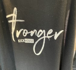 Ladies high neck tank- Black
