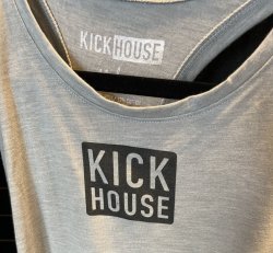 Tank: Ladies Tri-Wicking Grey