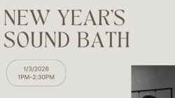 New Year's Sound Bath with Elena