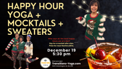 Happy Hour Yoga + Mocktails