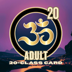 Adult 20-Class Card
