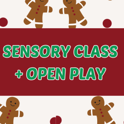Toddler Sensory Class + Open Play (Christmas)