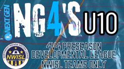 Next Gen 4's U10 NWISL League -Team Registration