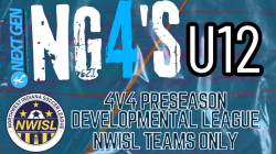 Next Gen 4's U12 NWISL League -Team Registration