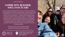 December Community Builder: Soul Sanctuary