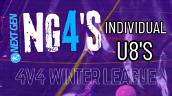 Next Gen 4's U8 - Individual Player Registration