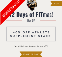 Athlete Supplement Stack