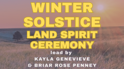 Solstice Land Spirit Ceremony