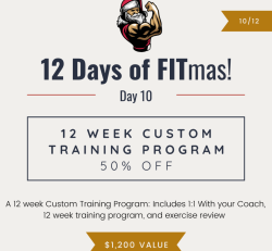 12 Week Custom Program