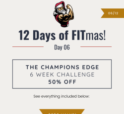 The Champion's Edge 6 Week Challenge