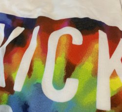 Tie Dye Pride V-Neck Tee