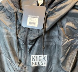Crop Windbreaker/Black