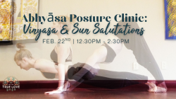 Abhyasa Posture Clinic: Vinyasa and Sun Salutations