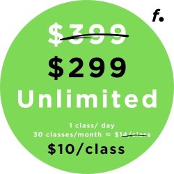 Focus Unlimited $14/class