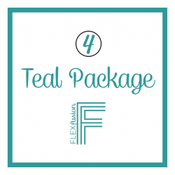 4 Class Teal Membership - Month to Month (Auto-renews)