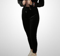 Midnight Velour Jogger Set