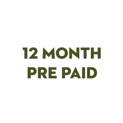 Annual Pre-Paid Membership