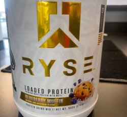 Ryse Loaded Protein Blueberry Muffin