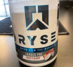 Ryse Loaded PreWorkout - Tiger's Blood