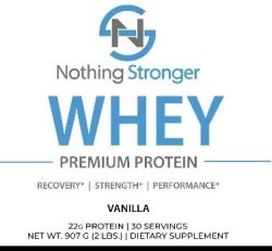 Vanilla Whey Protein Powder