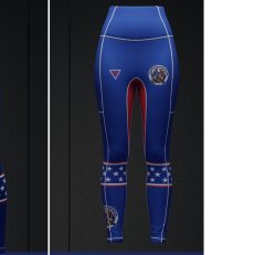 WOMEN'S LEGGINGS FIRST ROLL JIU JITSU GEAR AJJA  (ADULT)