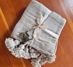 Moroccan Tassle Blanket