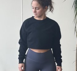 OPEN BACK SWEATER