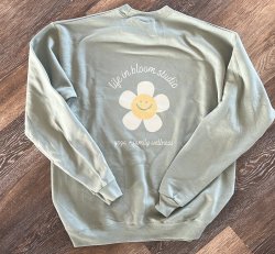 Sweatshirt with Big Back Logo