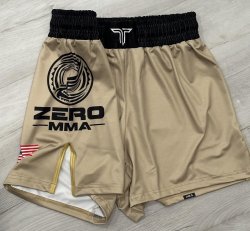 Zero MMA Gold Shorts