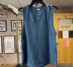 Sleeveless Heather Deep Teal T-Shirt