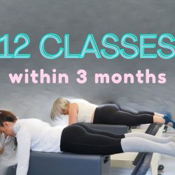 Pace Yourself REFORMER Group 12 Class Pass (3 MONTHS)