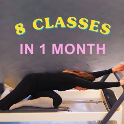 Serious About Pilates REFORMER Group 8 Class Pass (1 MONTH)