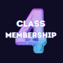 4-Class/Month membership