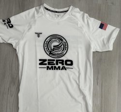 Zero MMA Rashguard White
