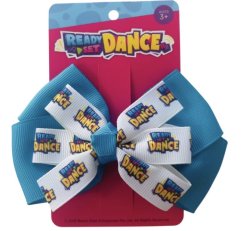 Ready Set Dance Turquoise Bow